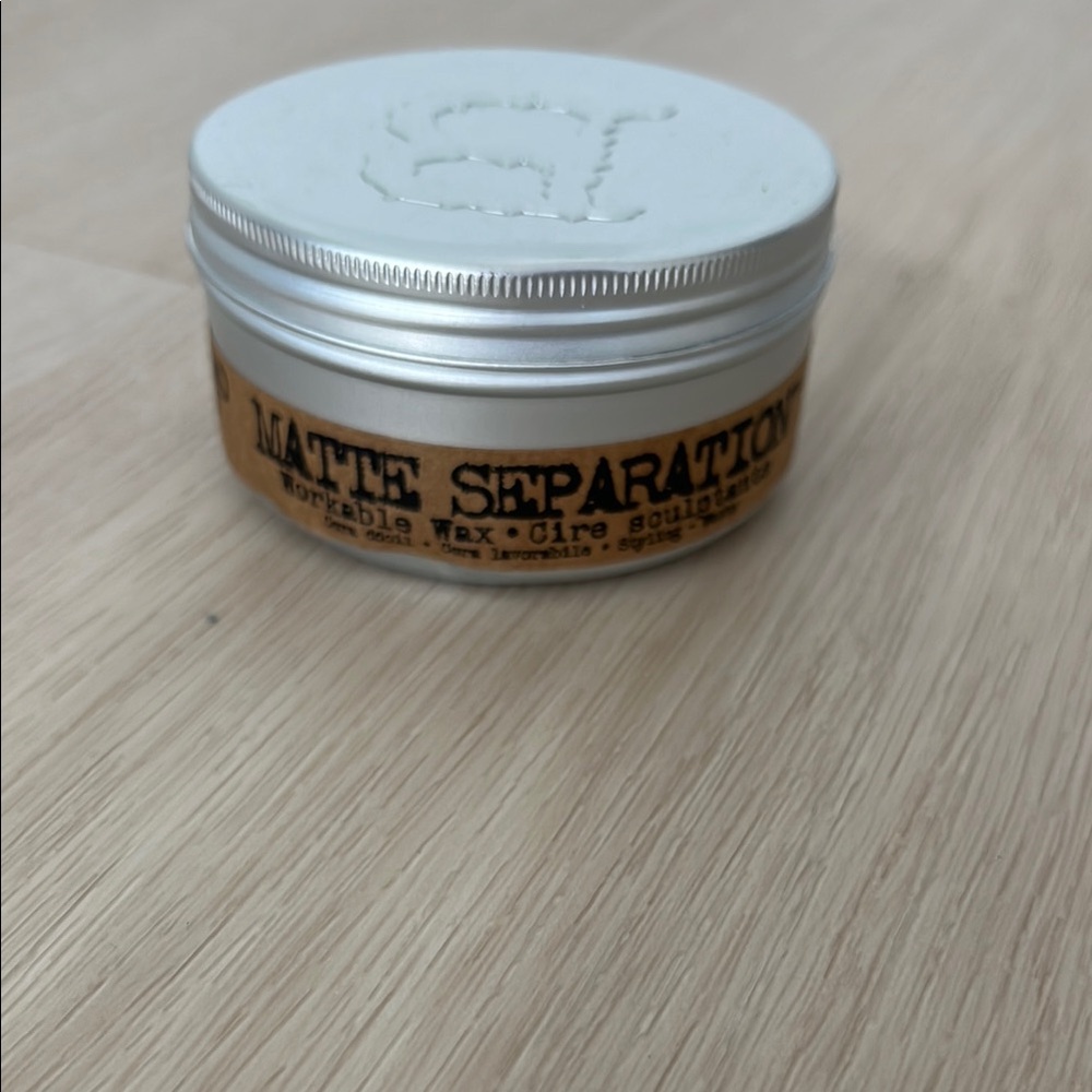 BedHead Matte Separation Hair Wax - Silver and Tan